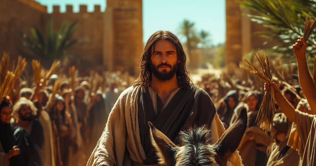 Jean chapitre 12 : Jésus entre à Jérusalem acclamé par la foule