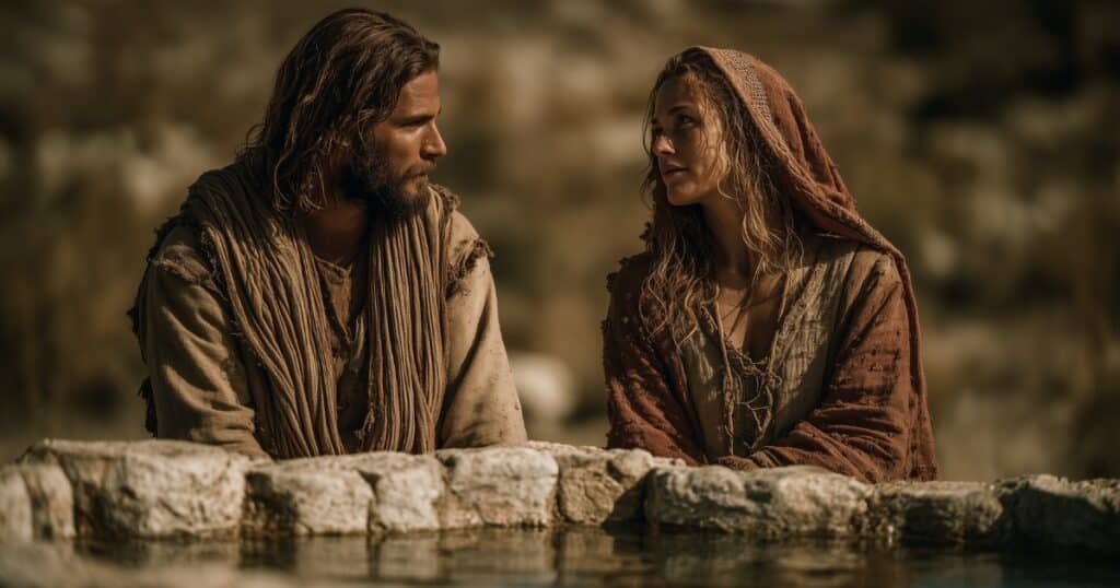 Jean chapitre 4 : Jésus rencontre la femme samaritaine au bord du puits