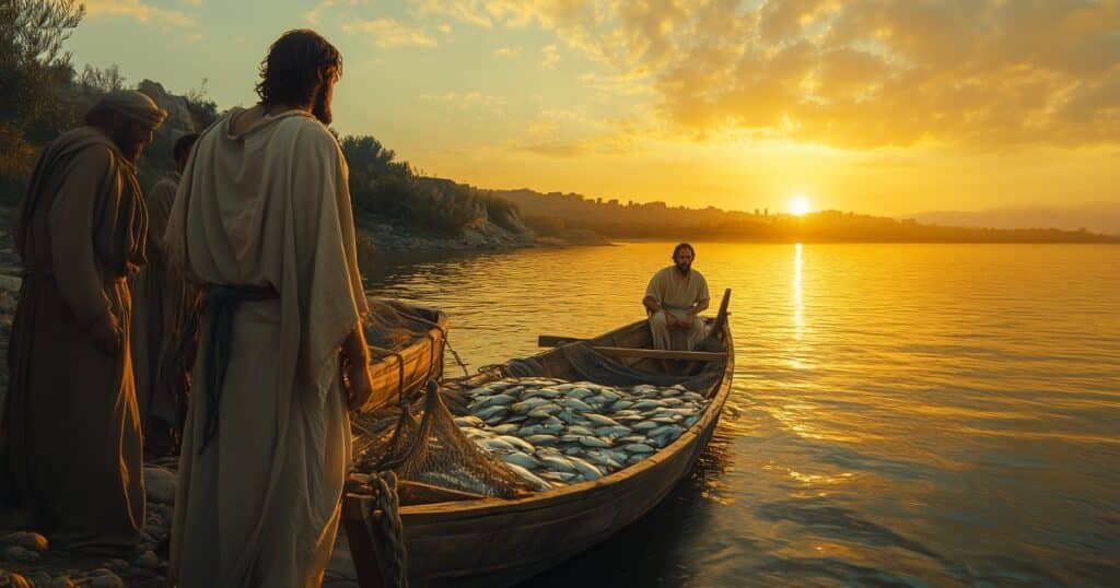 Luc chapitre 5 : La pêche miraculeuse et l’appel des premiers disciples