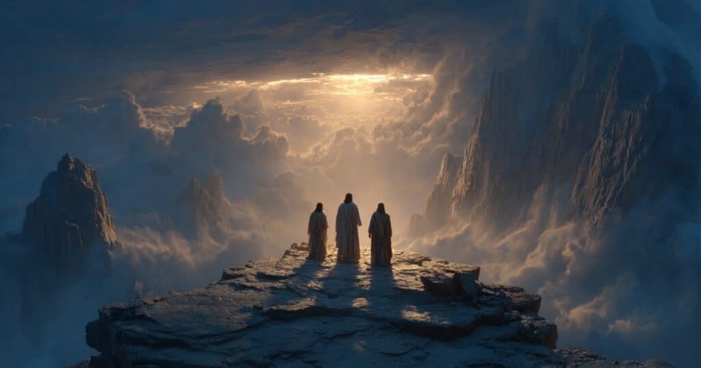 Luc chapitre 9 : La Transfiguration de Jésus sur la montagne