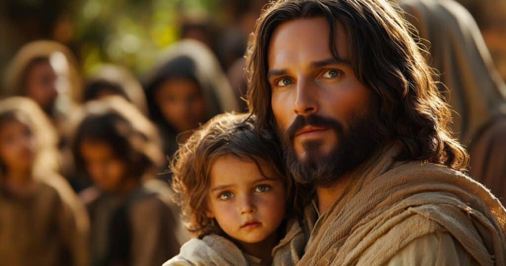 Marc chapitre 10 : Jésus accueille les enfants avec tendresse et enseigne la valeur de l’humilité