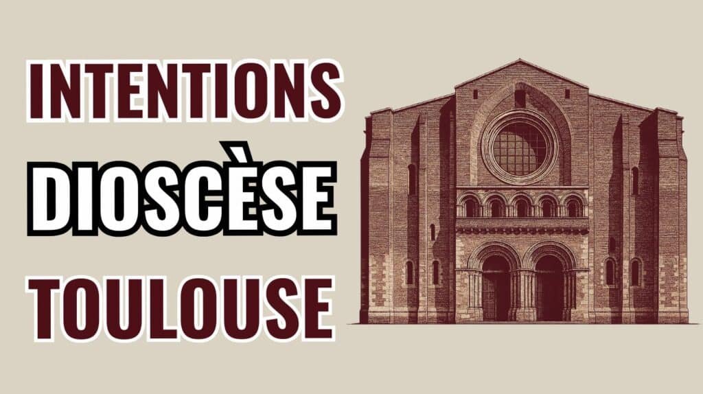 Intentions de prière – diocèse de Toulouse – Basilique Saint-Sernin.