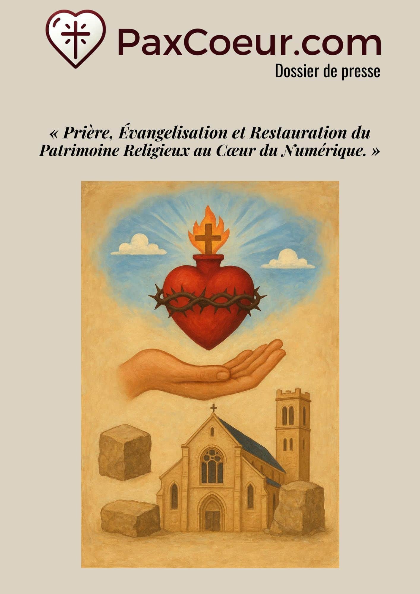 Dossier de presse PaxCoeur