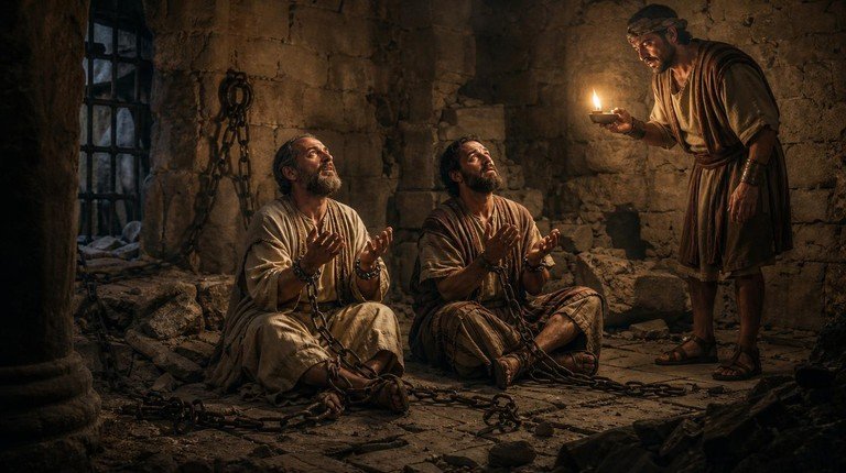 Actes 16 : Philippes ; Lydia ; le geôlier converti ; portes qui s’ouvrent