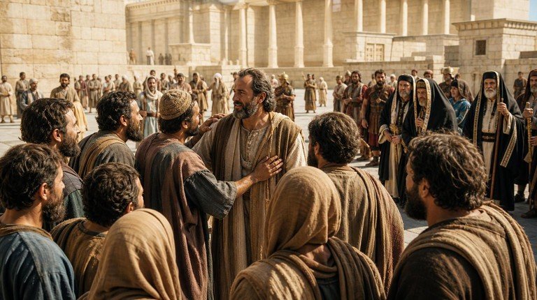 Actes 21 : Montée à Jérusalem ; arrestation de Paul au Temple