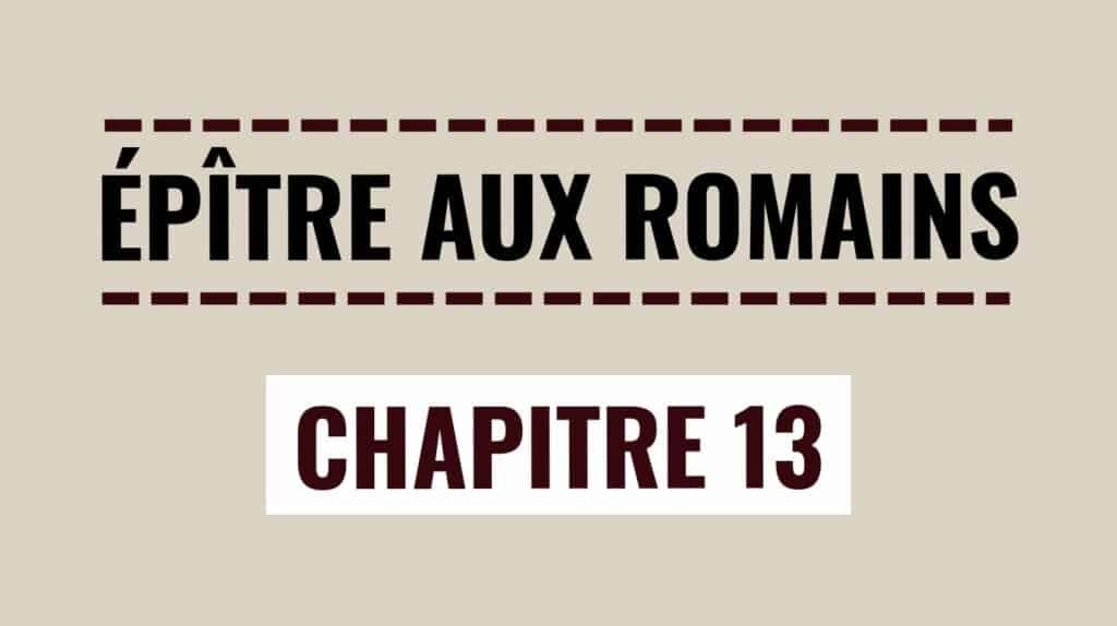 Romains 13 : L’Amour Accomplit la Loi – Audio et texte Complet