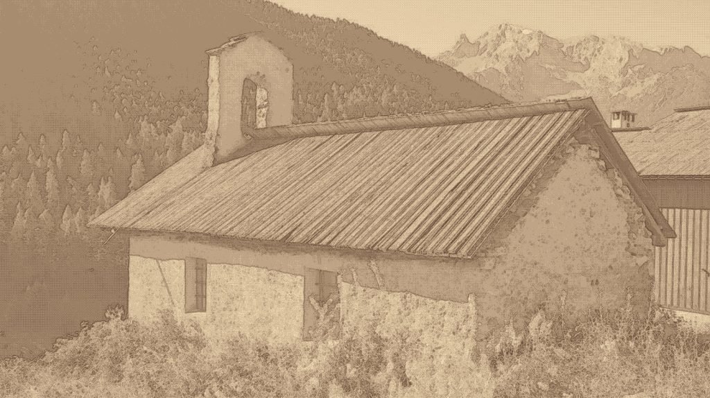 Chapelle Sainte-Barbe à Ceillac