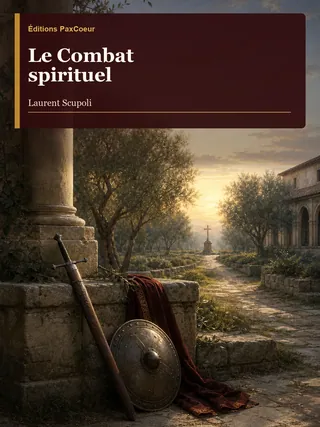 Le Combat spirituel : couverture de l’œuvre dans la Bibliothèque PaxCoeur.