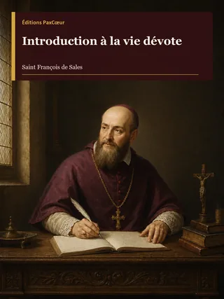 Couverture PaxCoeur de Introduction à la vie dévote.