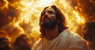 Illustration réellement affichée sur la page « Matthieu Chapitre 17 : La Transfiguration ».