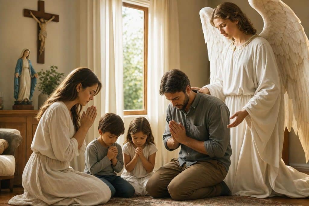 Anges et protection de la famille : prière et discernement - PaxCoeur