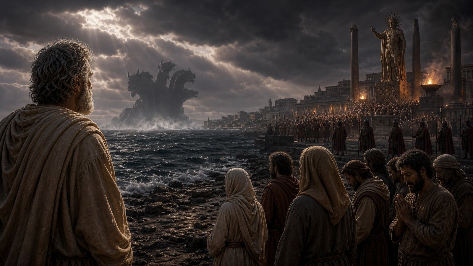 Apocalypse 13 : les deux betes seduisent la terre tandis que les saints sont appeles a la perseverance
