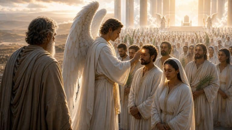 Apocalypse 7 : Les serviteurs marques et la foule immense