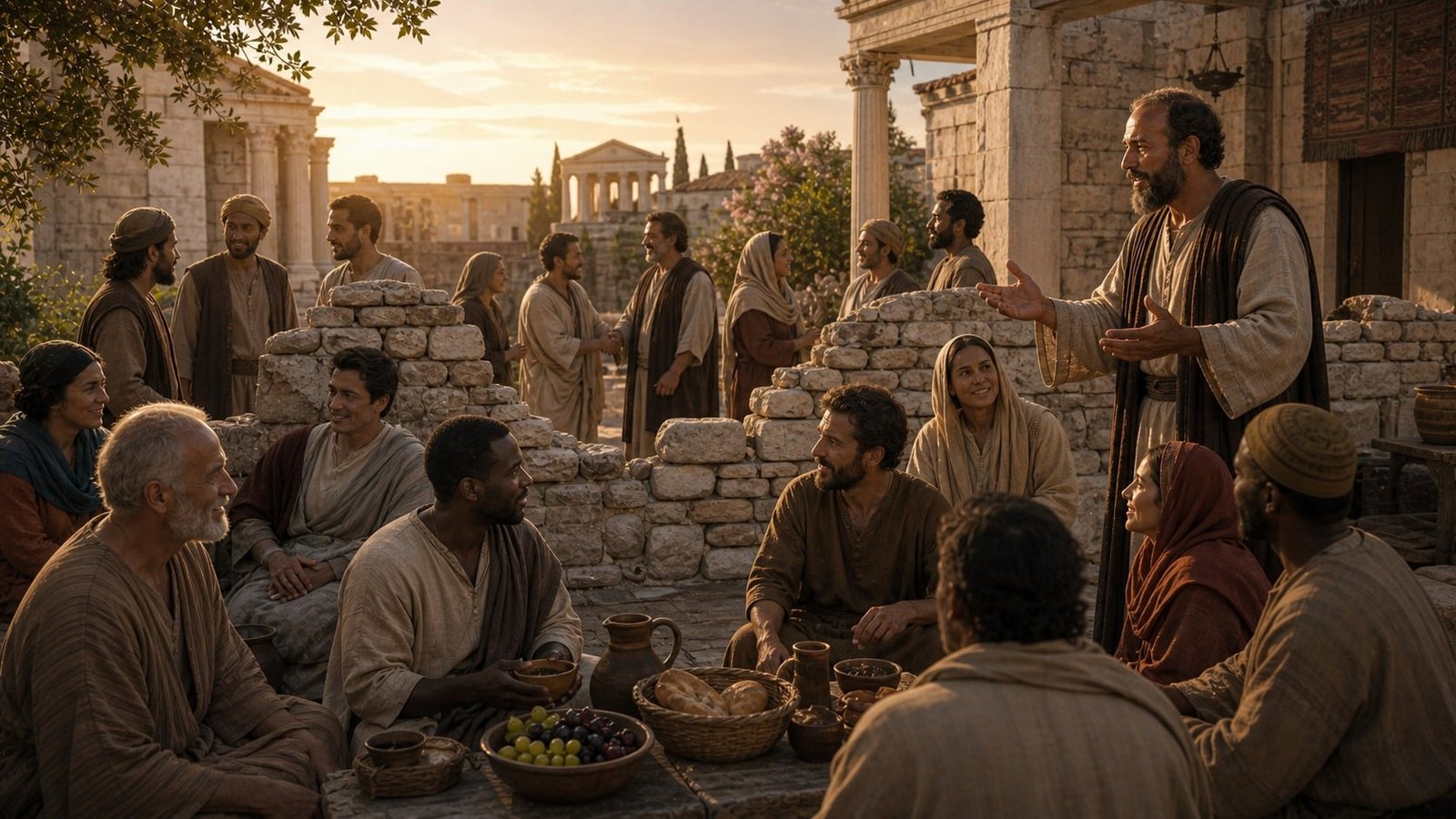 Ephesiens 2 : le Christ renverse le mur de separation, reconcilie les peuples et edifie une maison de Dieu