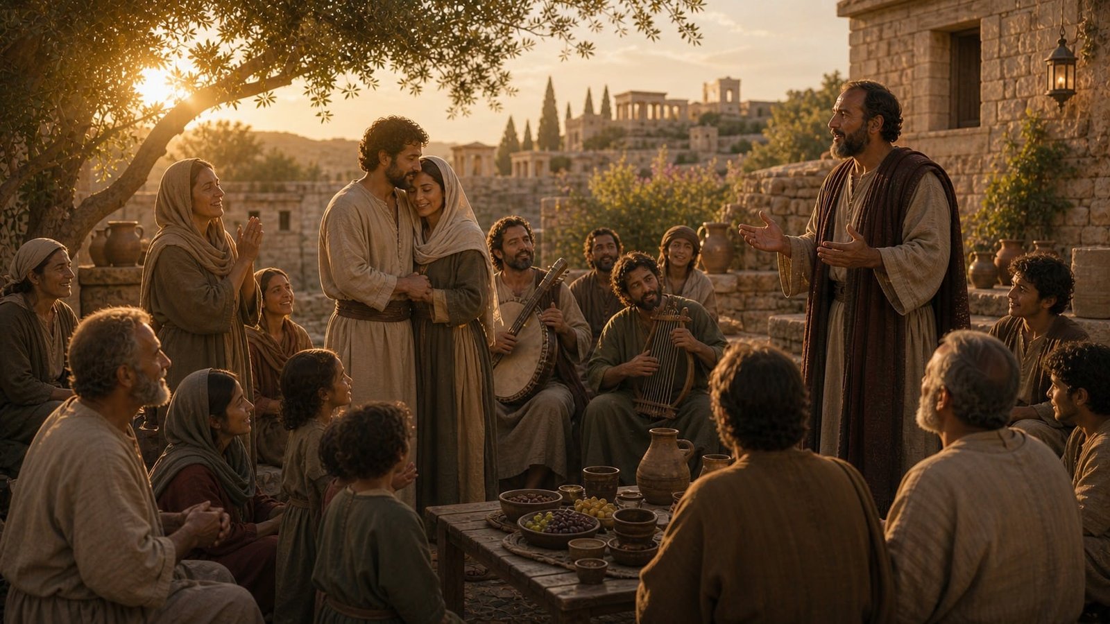 Ephesiens 5 : les croyants marchent comme enfants de lumiere, chantent dans l Esprit et contemplent l amour du Christ pour l Eglise