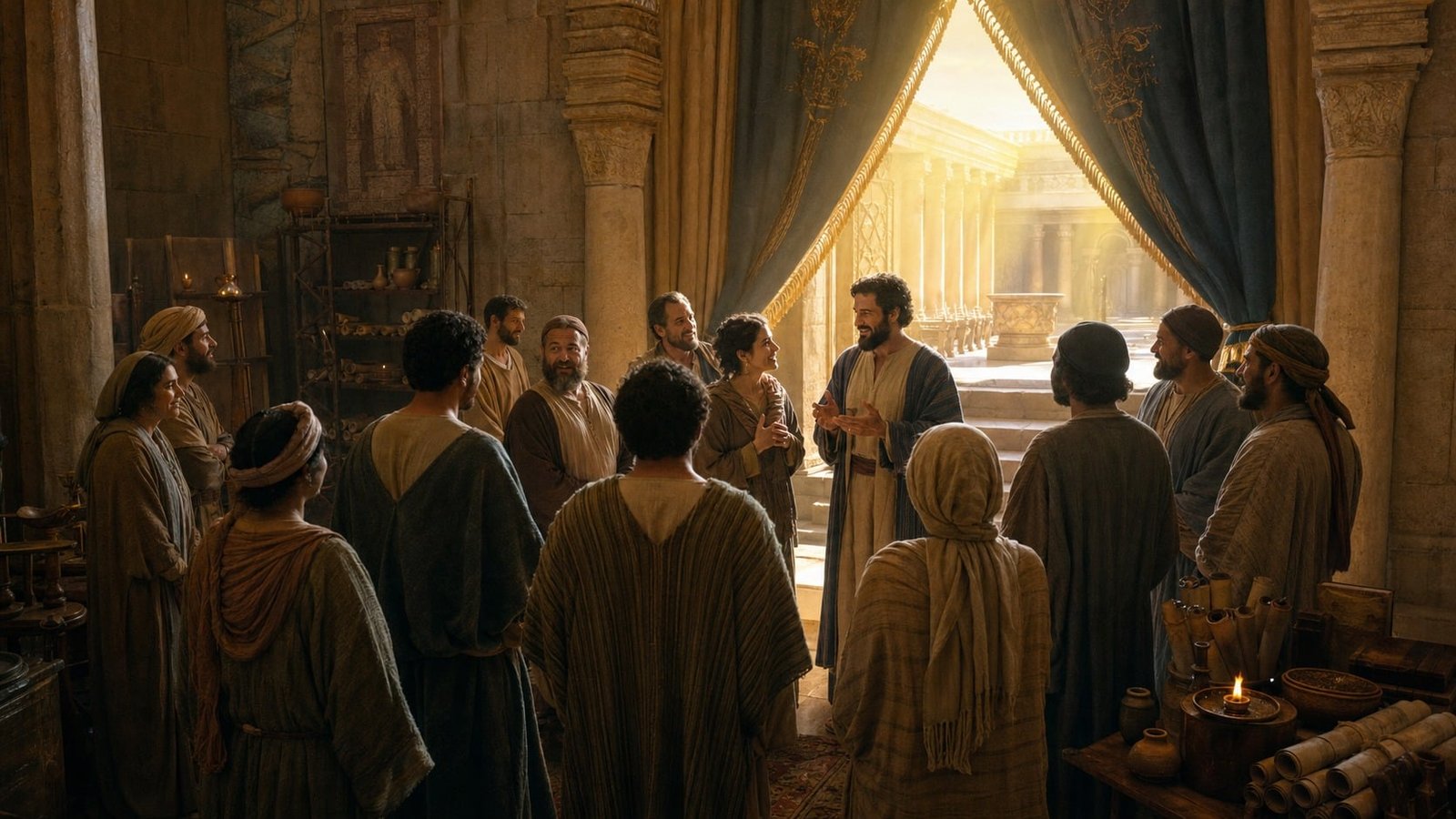 Hebreux 10 : le Christ ouvre une route nouvelle et vivante au-dela du voile et rassemble les croyants dans la perseverance