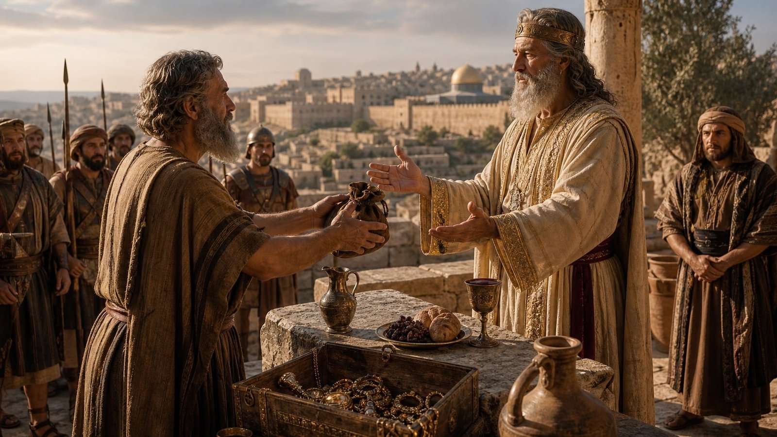 Hebreux 7 : Melchisedek benit Abraham et annonce le sacerdoce eternel du Christ
