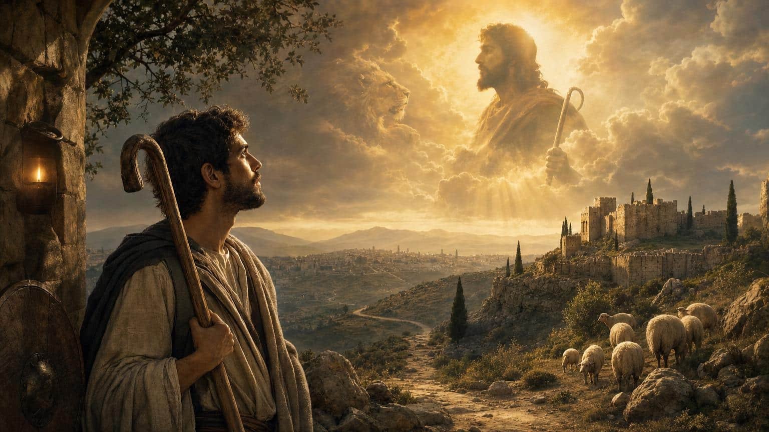 Illustration du Psaume 27: Confiance en Dieu