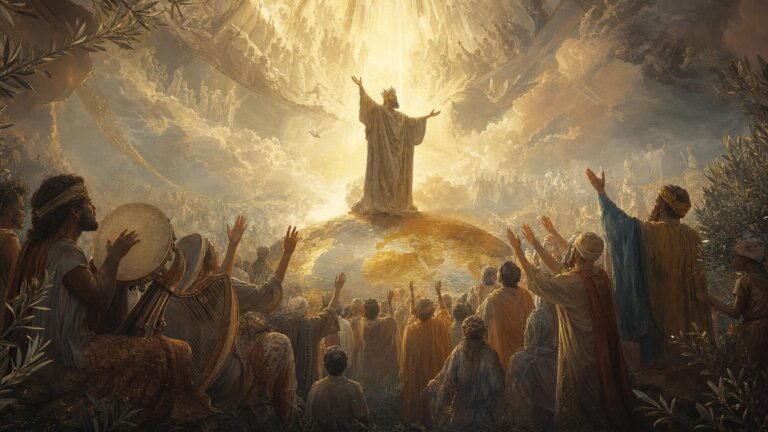 Psaume 47 : Chantez Yahweh, Dieu de toute la terre