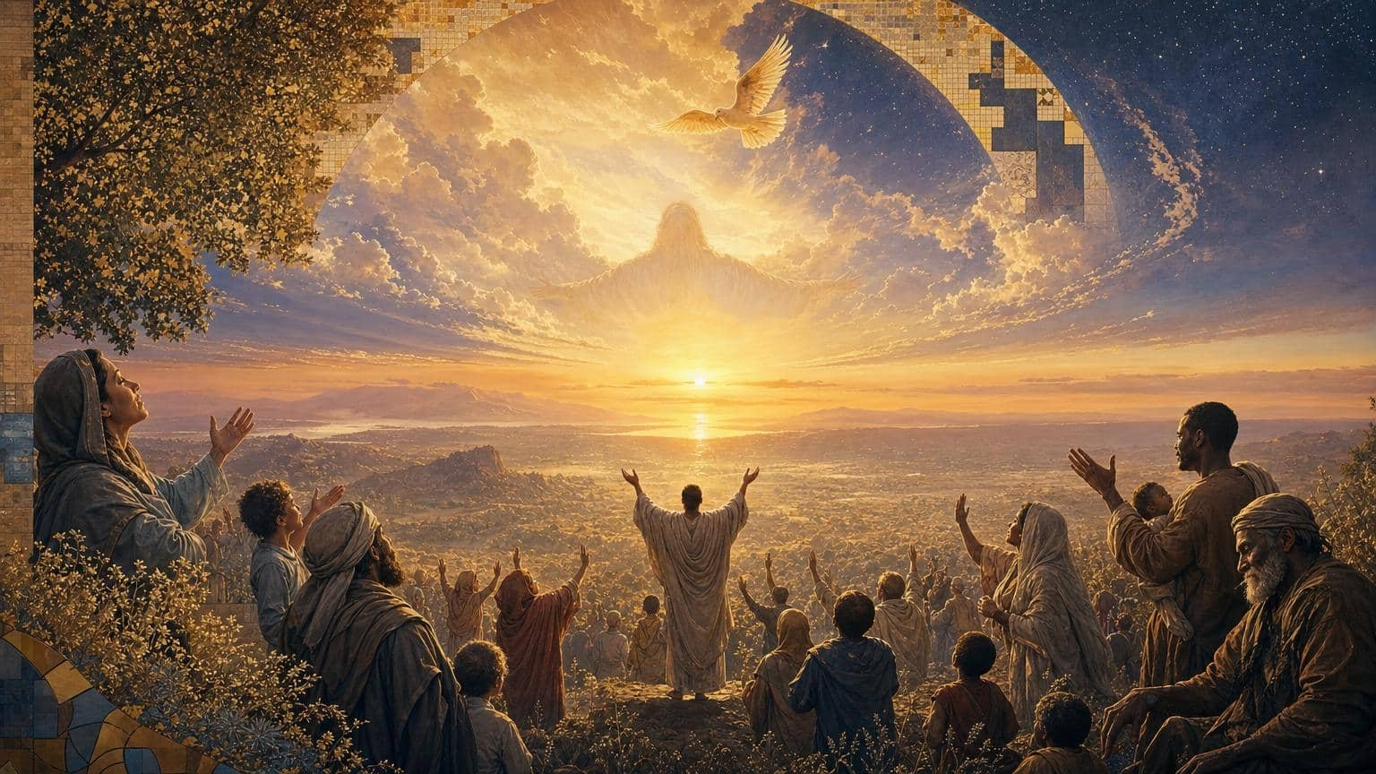 Illustration du Psaume 113: Louange à Yahweh, protecteur des malheureux