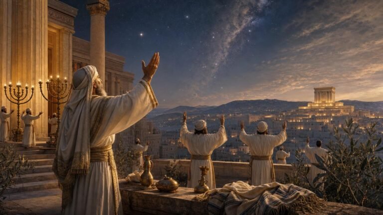 Psaume 134 : Que sans trêve prêtres et lévites bénissent Yahweh