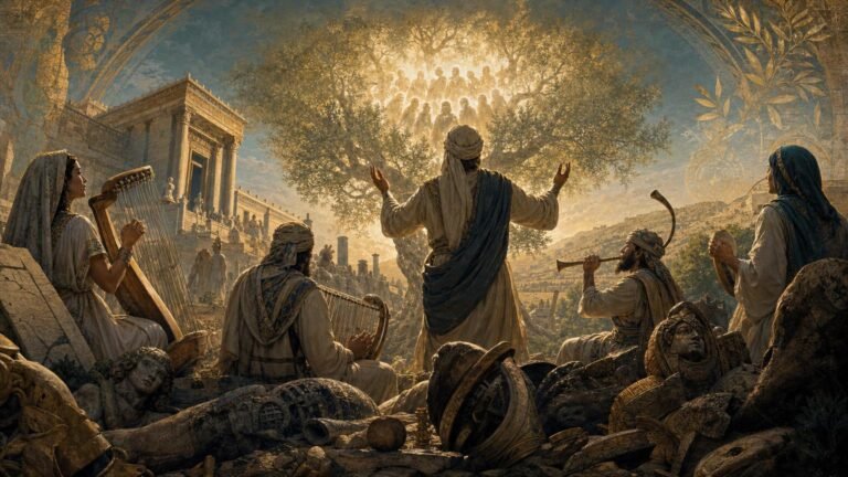 Psaume 135 : Louange a Yahweh, sa prééminence sur les idoles