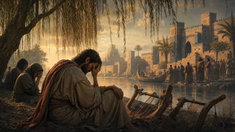Psaume 137 : Sur les bords des canaux de Babylone