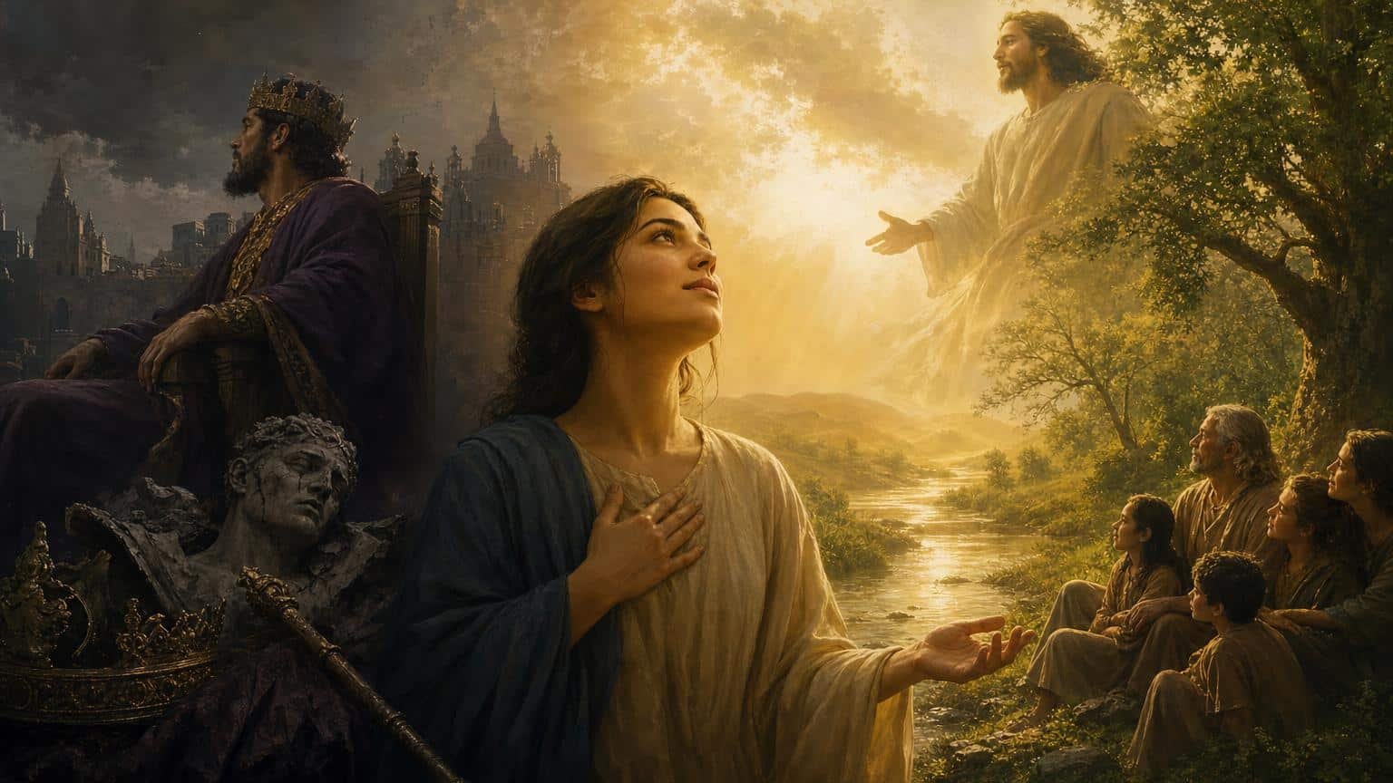 Illustration du Psaume 146: Confiance en Yahweh