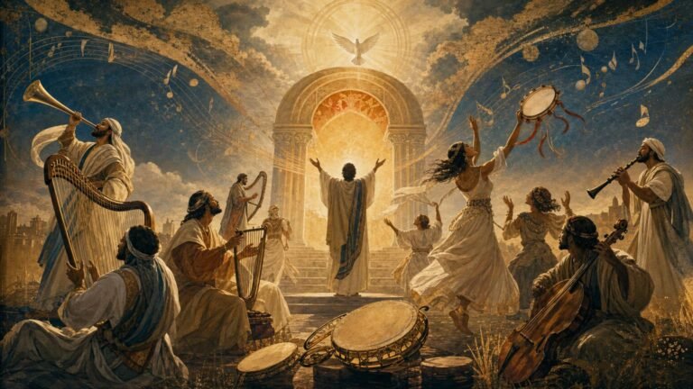 Psaume 150 : Louange à Yahweh au son des instruments