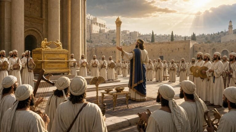 1 Chroniques 23 : les levites organises