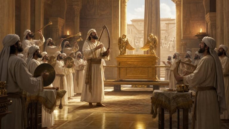1 Chroniques 25 : les chantres du sanctuaire