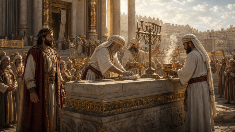 1 Maccabées 4 : purification du Temple