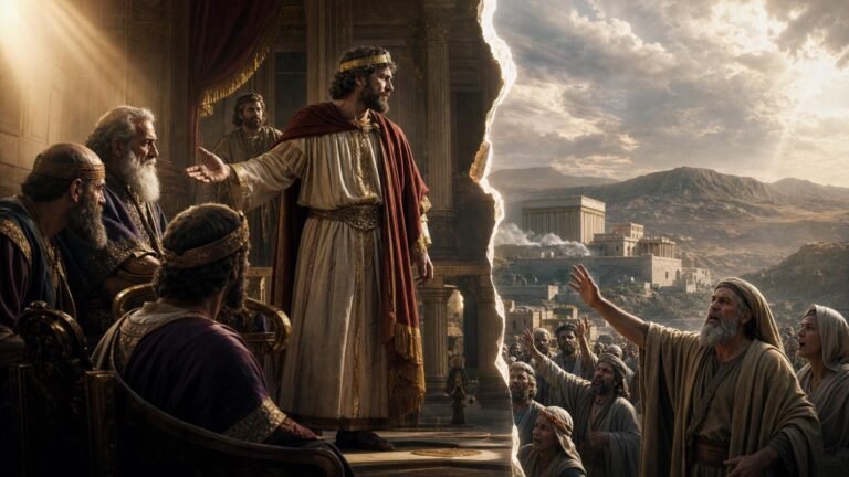 1 Rois 12 : le royaume se divise