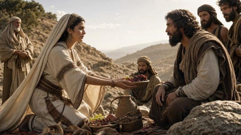 1 Samuel 25 : Abigail apaise David