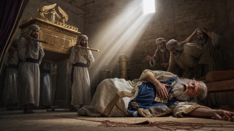 1 Samuel 4 : Arche prise et mort d&rsquo;Heli