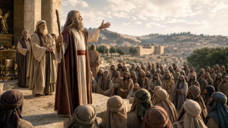 1 Samuel 8 : Demande d&rsquo;un roi