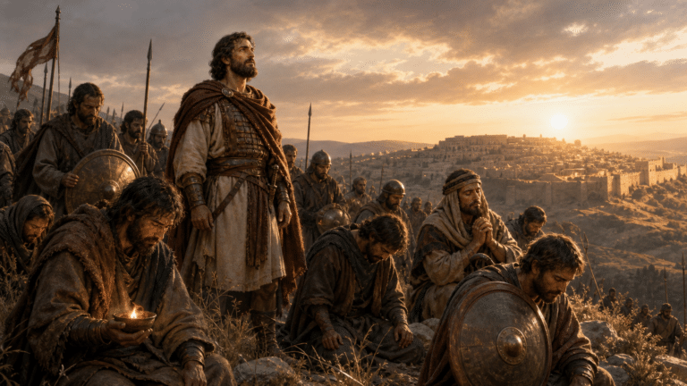 2 Maccabées 8 : Judas rassemble et releve le peuple
