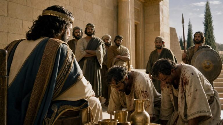 2 Samuel 10 : Humiliation des envoyes