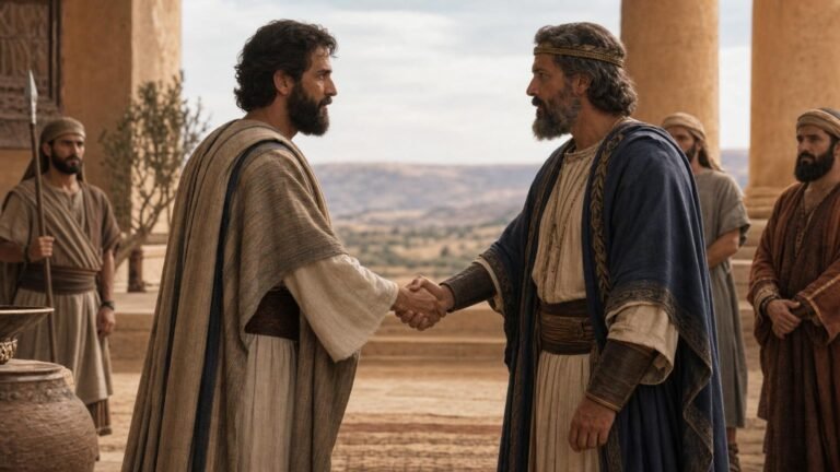 2 Samuel 3 : Alliance avec Abner