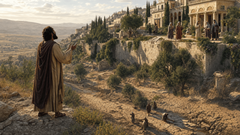 Amos 4 : appels ignores et retour au Seigneur