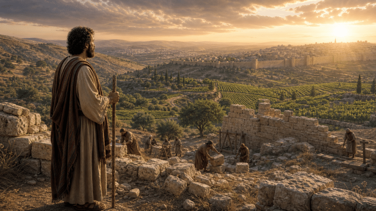 Amos 9 : jugement, releve de la maison de David et espérance