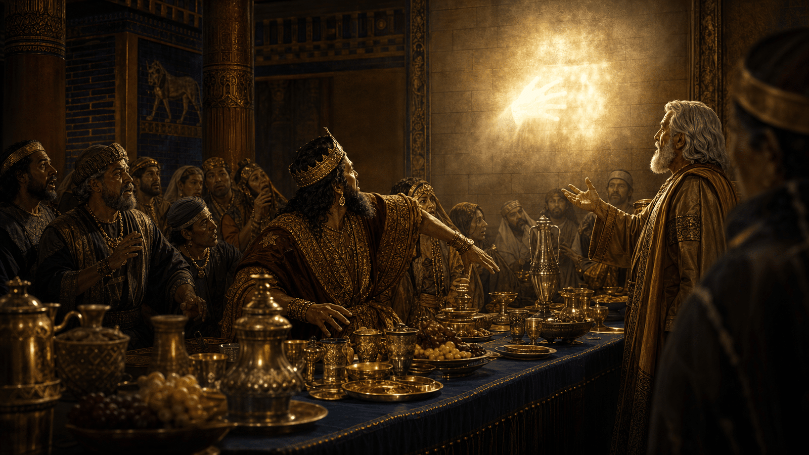 Daniel 5 montre le festin de Balthasar et l'avertissement de Dieu