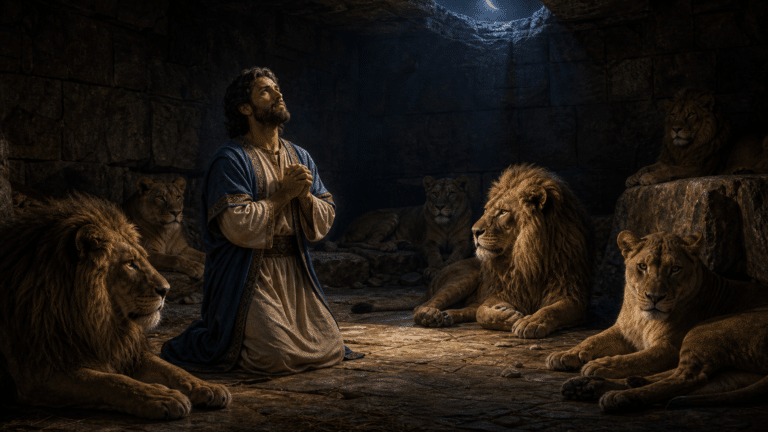 Daniel 6 : Daniel dans la fosse aux lions