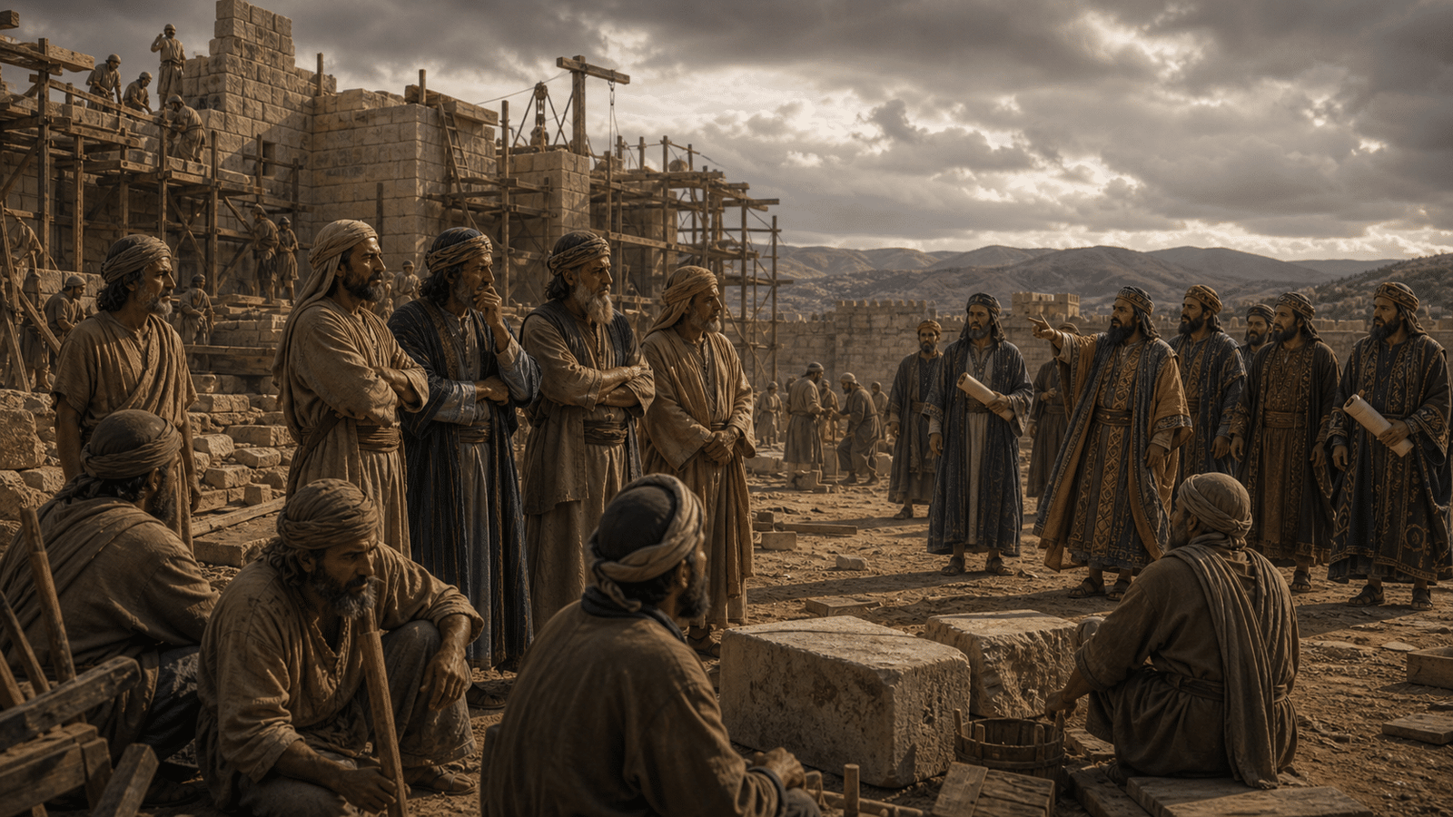 Esdras 4 montre les oppositions qui ralentissent la reconstruction du Temple