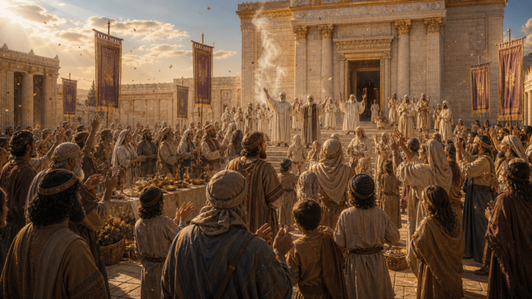 Esdras 6 : decret confirme et Temple acheve