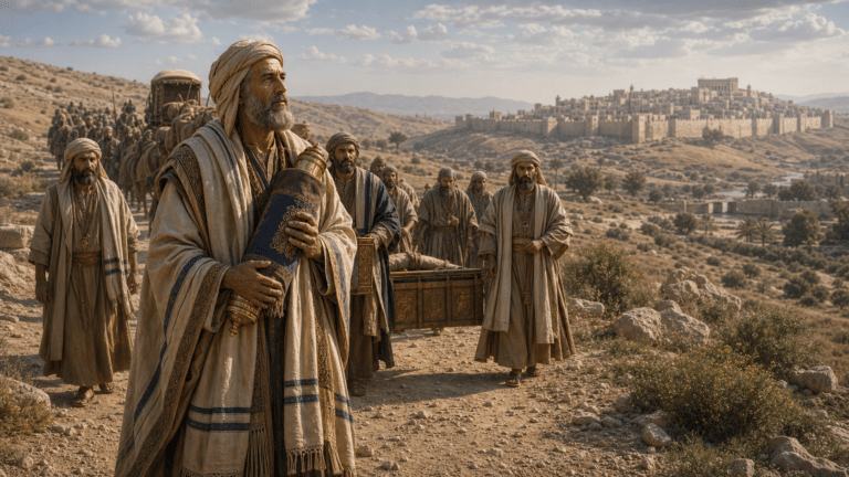Esdras 7 : Esdras monte a Jérusalem