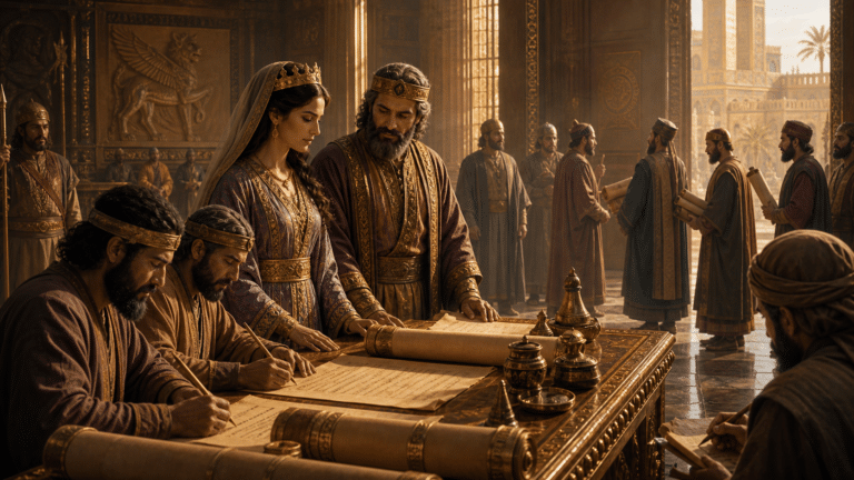 Esther 8 : protection du peuple