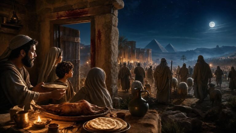 Exode 12 : la Paque et le depart