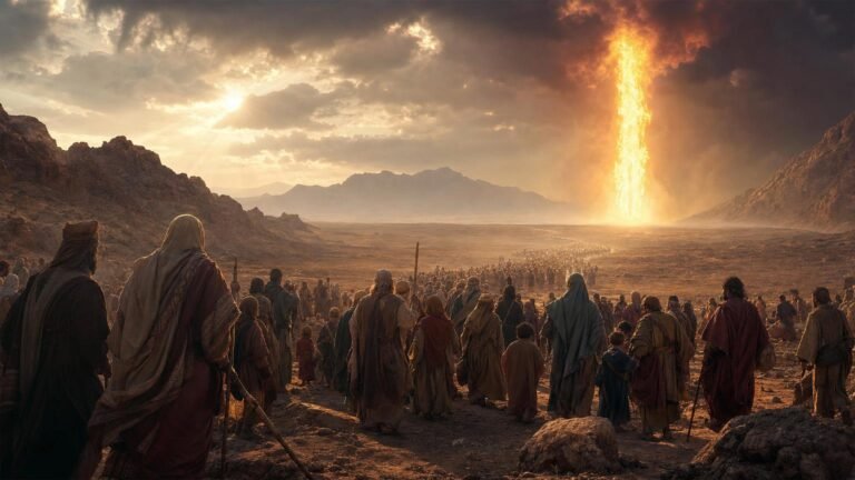 Exode 13 : la consecration et la colonne de feu