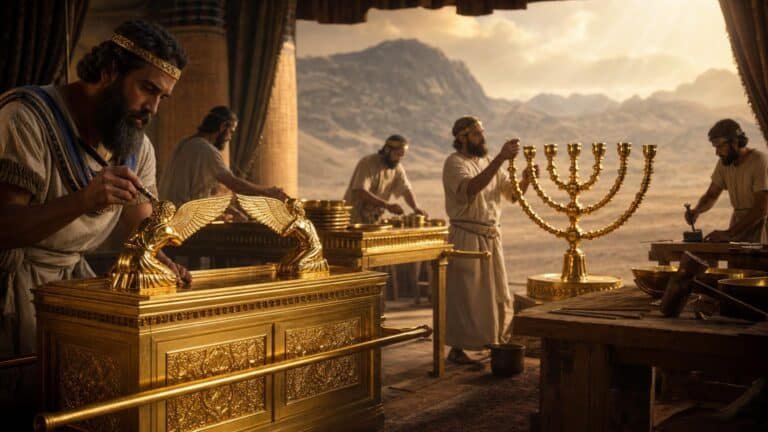 Exode 37 : l&rsquo;arche, la table et le chandelier